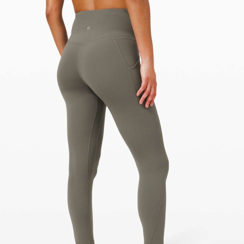 Lululemon Align Pant 25" Grey Sage Size 4